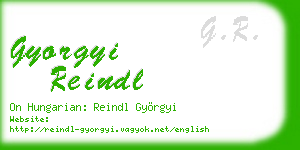 gyorgyi reindl business card
